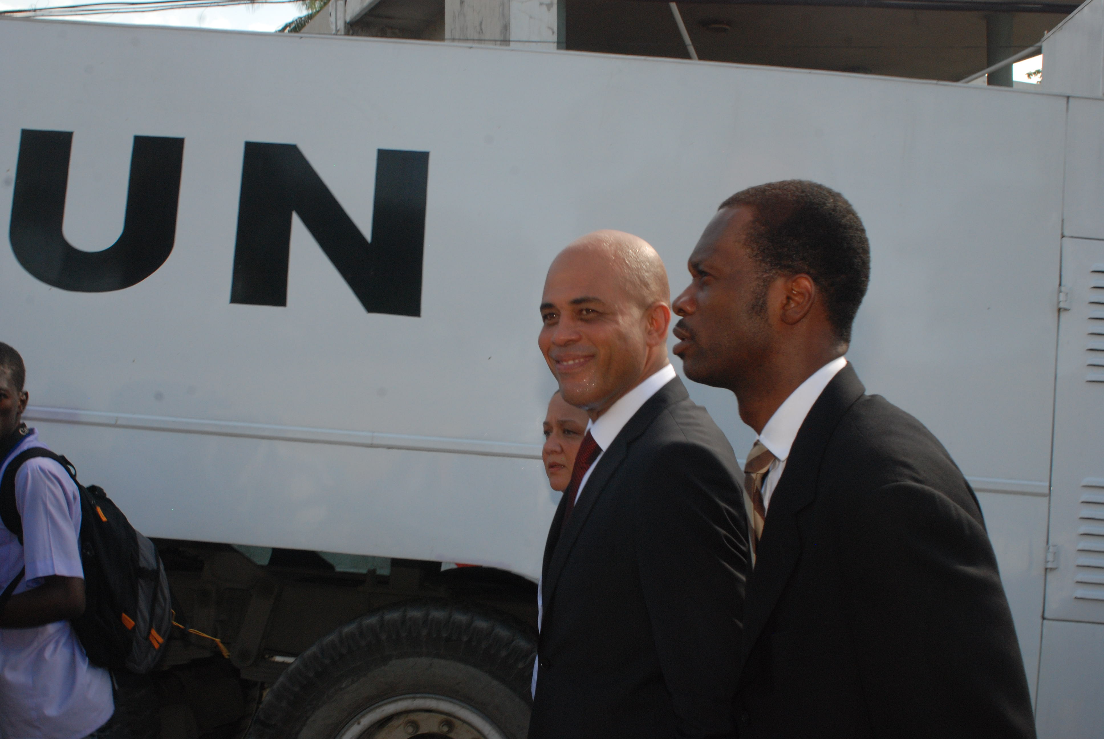 Martelly - photo by Wadner Pierre